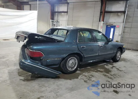 1996 Mercury Grand Marquis Gs z USA, uszkodzony, nr VIN 2MELM74W0TX656969